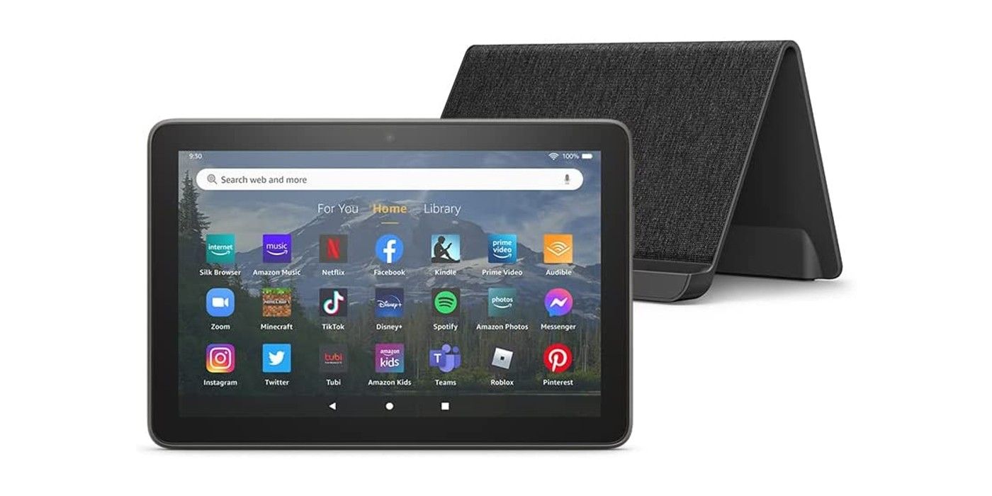 Fire HD 8 Plus Tablet with Wireless Charging Dock at Amazon